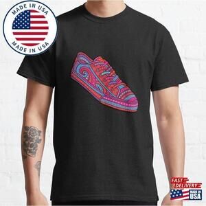 Colorful Sneaker Design Classic T-Shirt